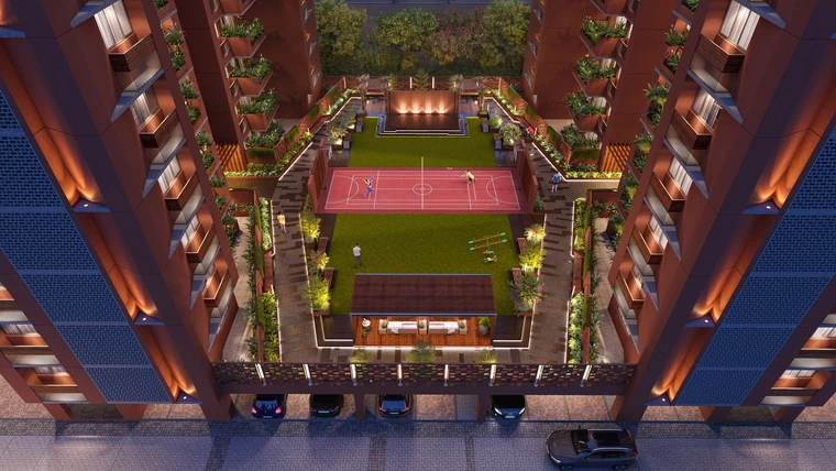 Garden Top View
